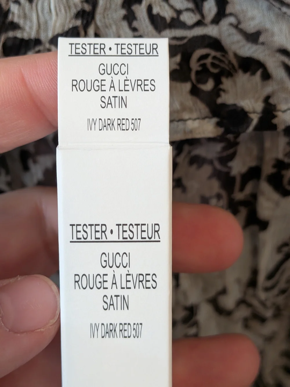 Gucci Satin Rouge à Lèvres Lipstick - Ivy Dark Red 507